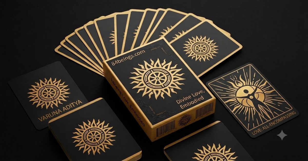 The 84 Beings card deck