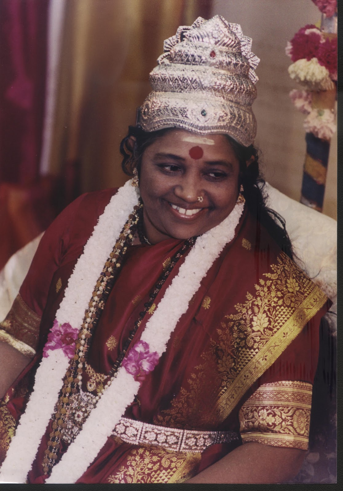 Amma in Devi Bhava